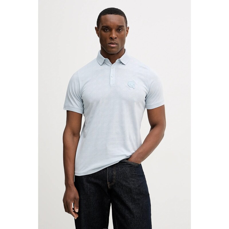 Bavlnené polo tričko Karl Lagerfeld 67032899