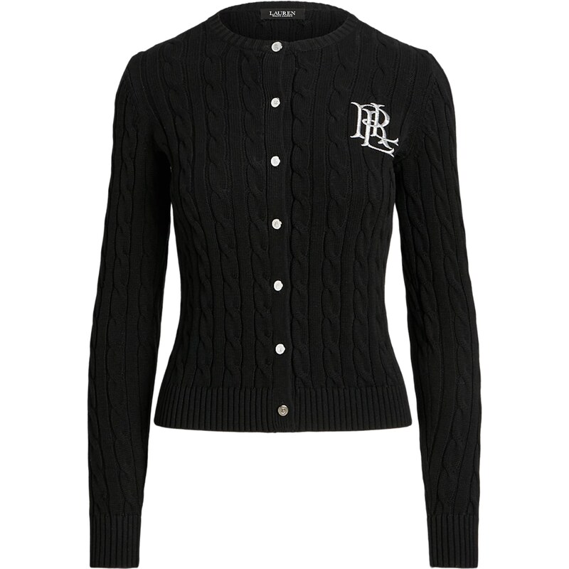 Lauren Ralph Lauren Kardigán striebornosivá / čierna 47508757