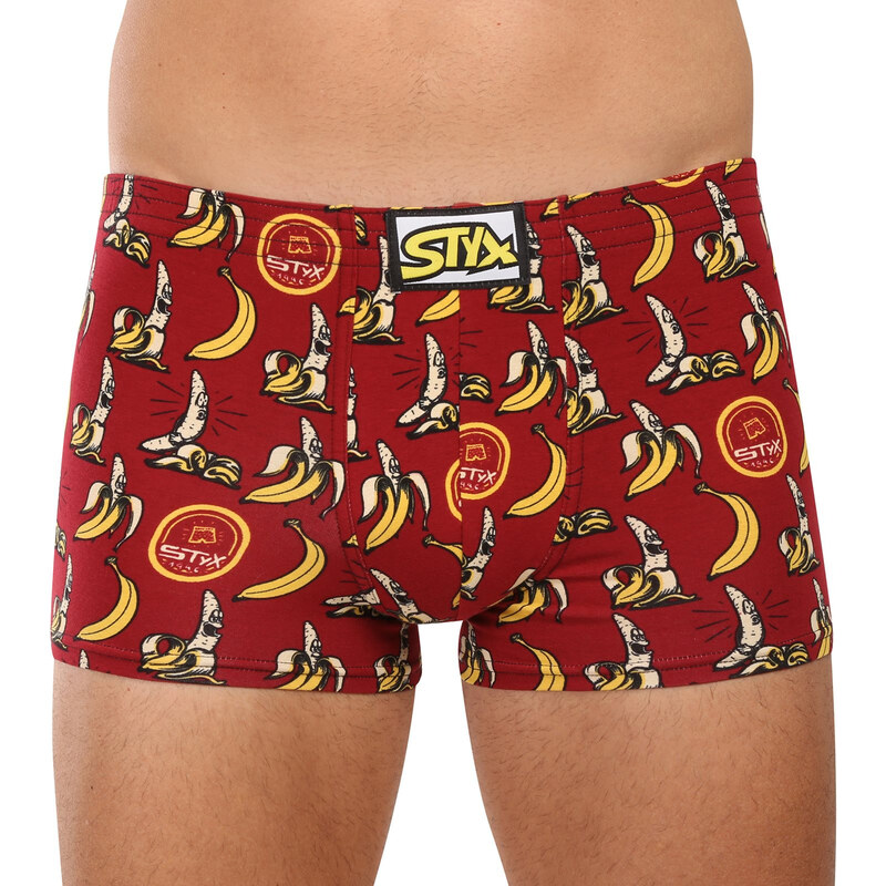 Pánske boxerky Styx art klasická guma banány (Q1359) 67003996