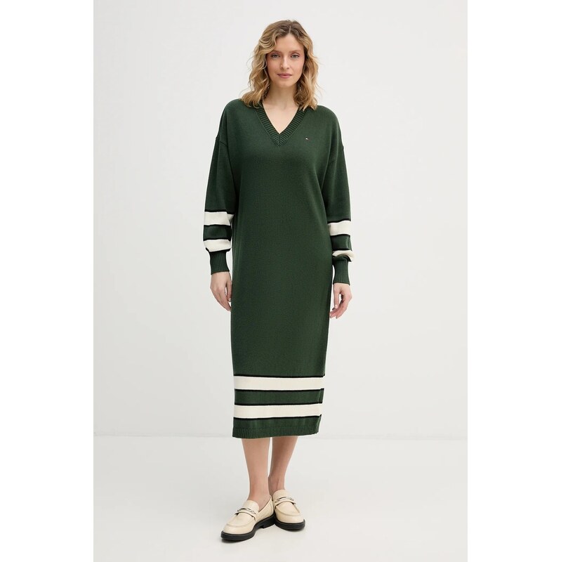 Šaty s prímesou kašmíru Tommy Hilfiger 67020010