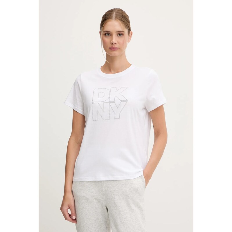 Bavlnené tričko Dkny 67004789