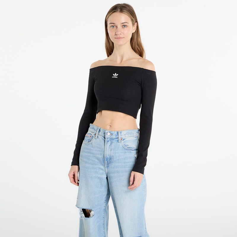 adidas Originals Tričko adidas Essentials Rib Off Shoulder Long-Sleeve 67004810