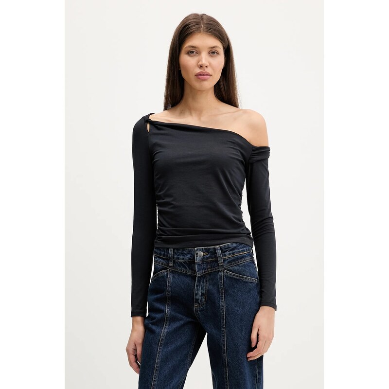 Tričko s dlhým rukávom Abercrombie & Fitch 66926256