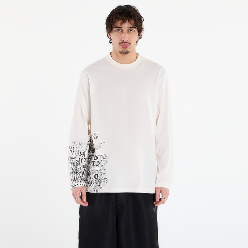 Tričko Y-3 Gfx Long Sleeve T-Shirt Chalk White XS 67004981