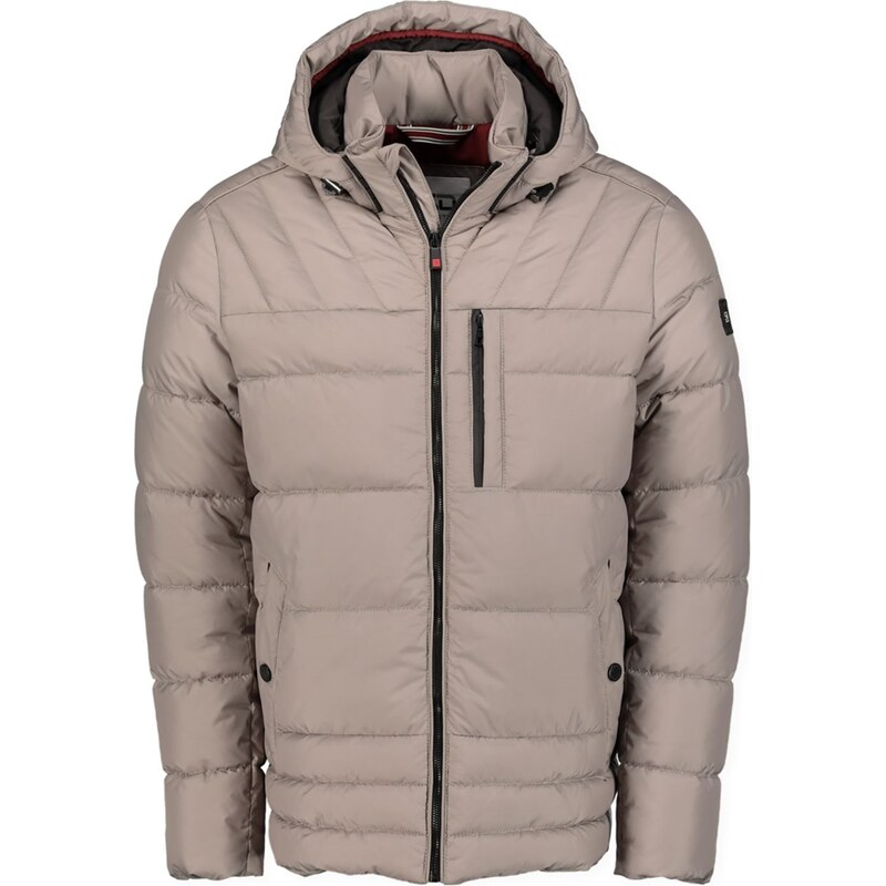 Pánska svetlá prešívaná zimná bunda S4 67005066