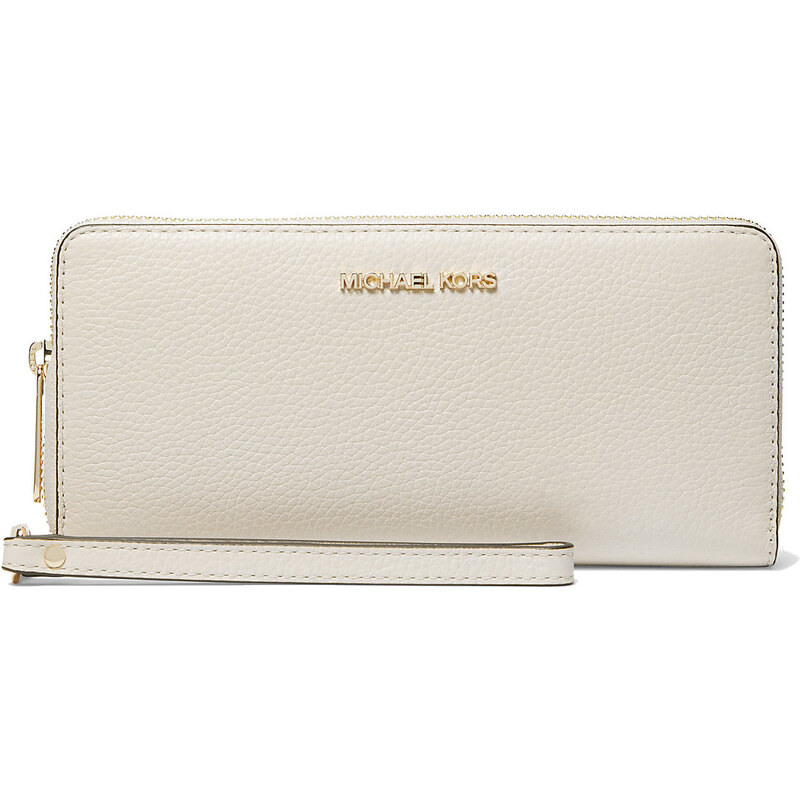 Michael Kors Peněženka Jet Set Travel Large Pebbled Leather Wristlet 67007106