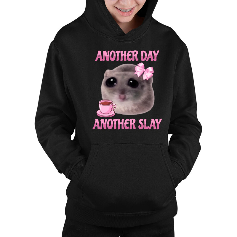 E-shop Garibald Another day, another slay - detská mikina s kapucňou