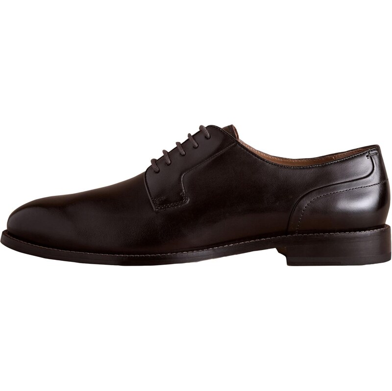 Next Šnurovacie topánky tmavohnedá 67007234