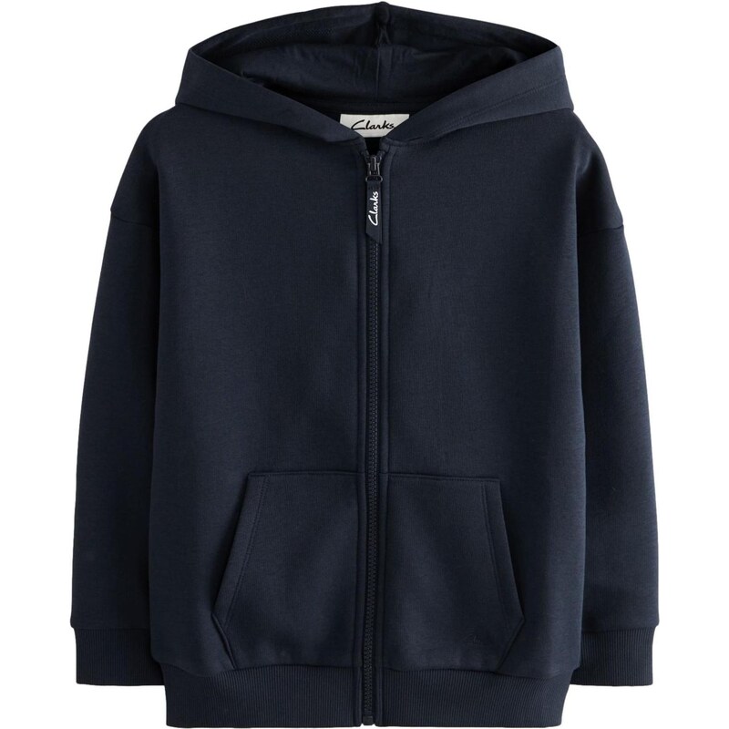 CLARKS Tepláková bunda námornícka modrá 67007287