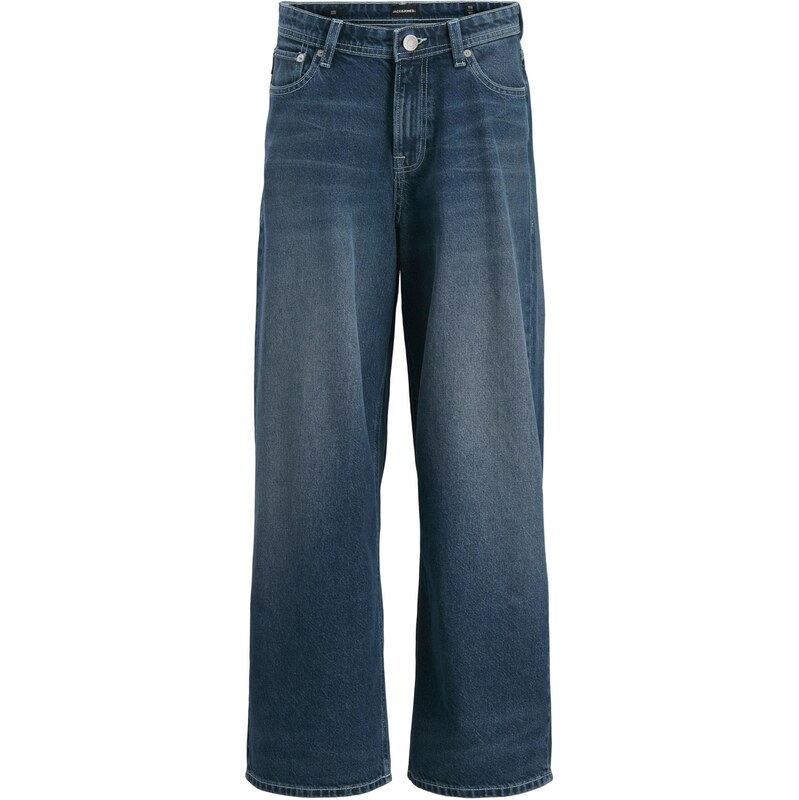Jack & Jones Junior Džínsy JJIDAVE JJORIGINAL tmavomodrá 67007389