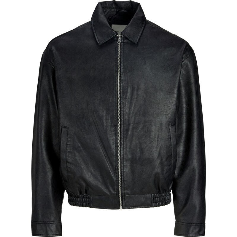 JACK & JONES Prechodná bunda JJLeon čierna 67007531