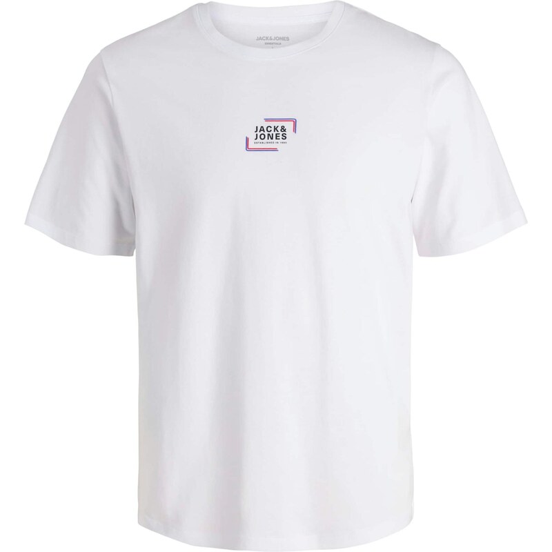 JACK & JONES Tričko modrá / červená / čierna / biela 67007544