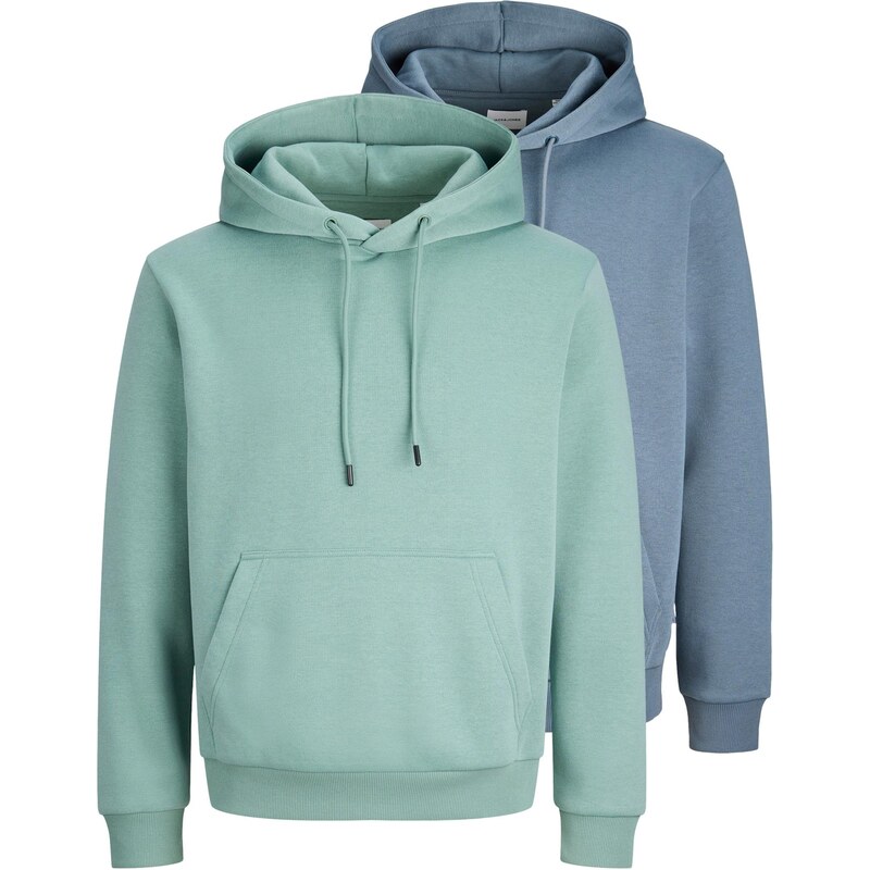 JACK & JONES Mikina JJEBRADLEY zafírová / mätová 67007542
