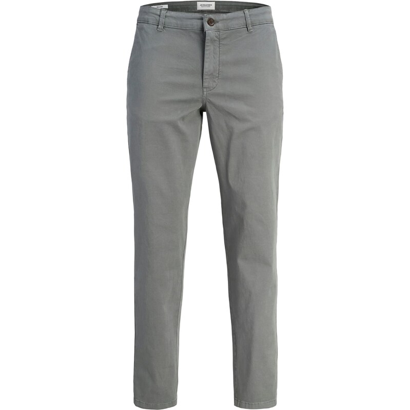 JACK & JONES Chino nohavice sivá 67007564
