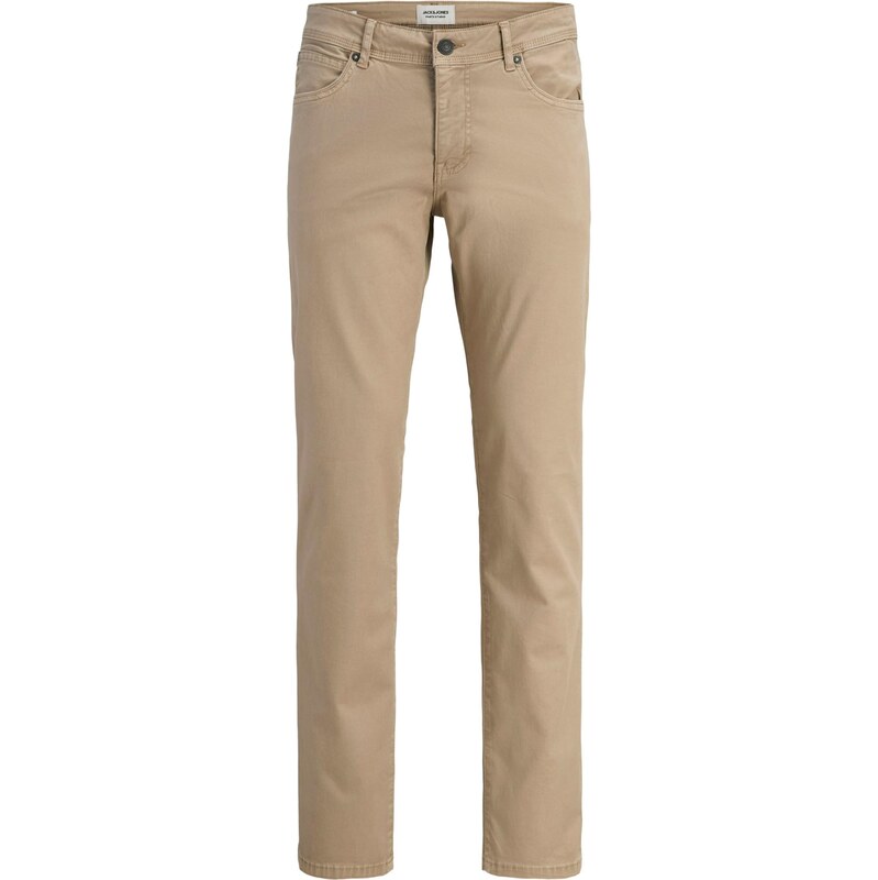 JACK & JONES Nohavice JPSTClark Finn kapučíno 67007556