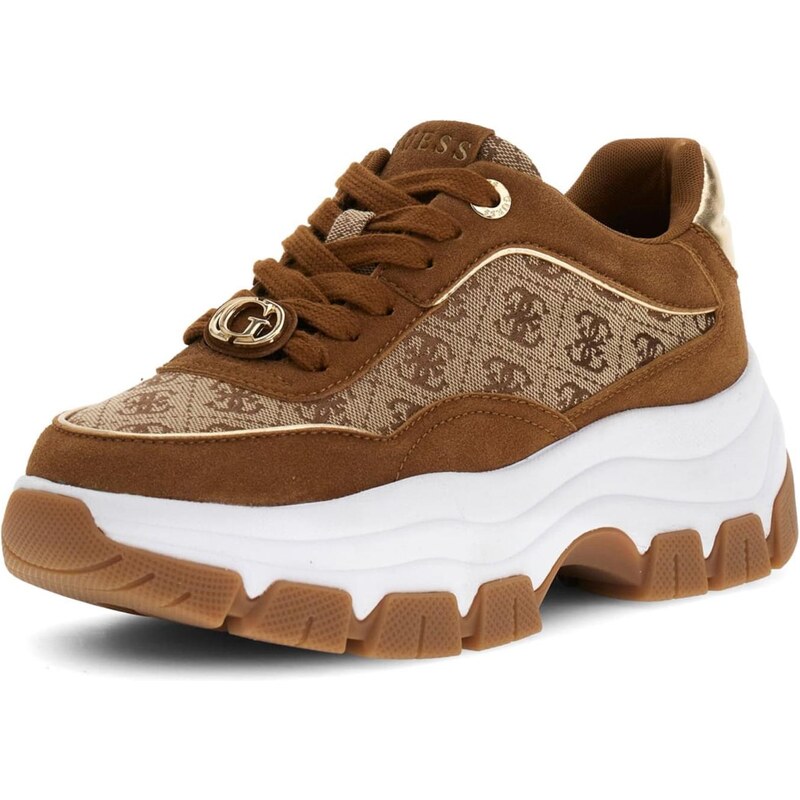 GUESS Nízke tenisky BERRETT3 béžová / tmavobéžová 67007600