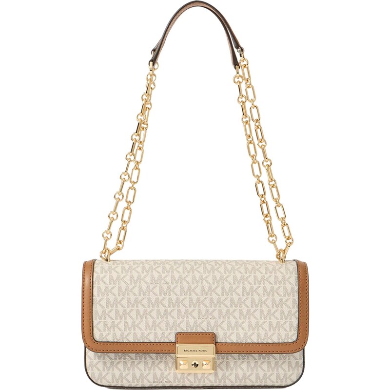 MICHAEL Michael Kors Kabelka na rameno karamelová / sivá / šedobiela 67007608