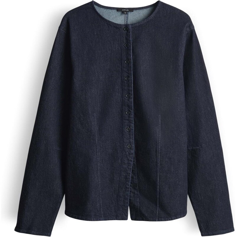 OPUS Blúzka Fartis tmavomodrá 67007620