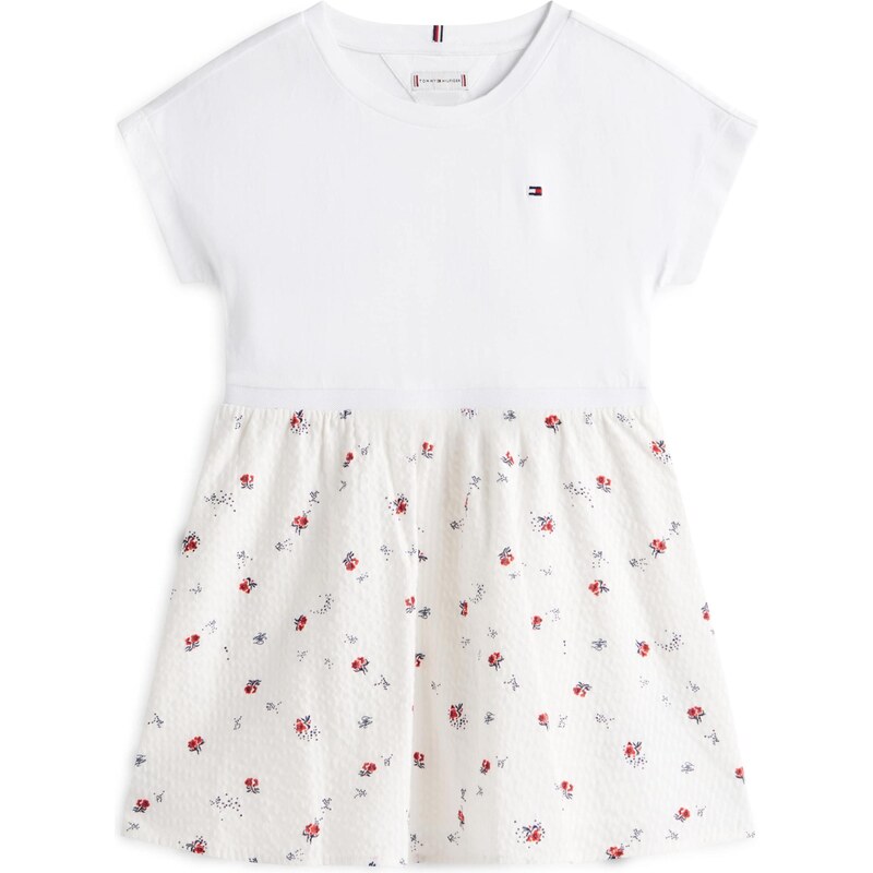 TOMMY HILFIGER Šaty tmavomodrá / červená / biela 67007640