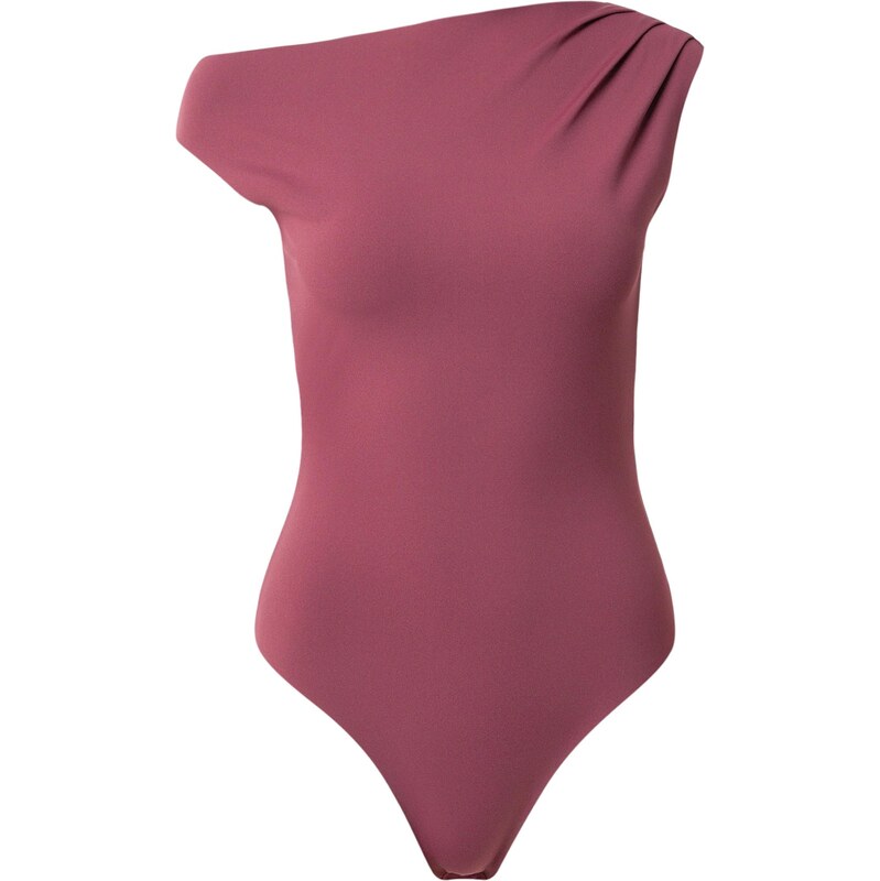 ABOUT YOU Košeľové body Justine bordová 67007676