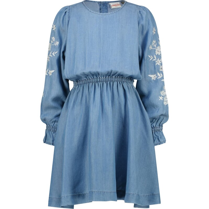 VINGINO Šaty Pip modrá denim / biela 67007685