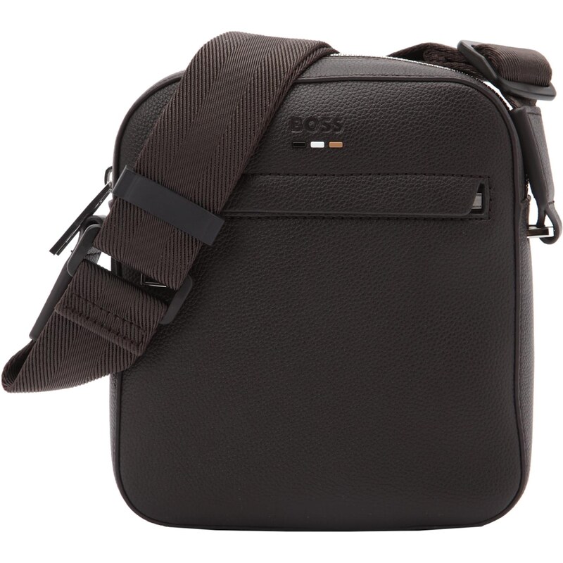 BOSS Taška cez rameno Ray tmavohnedá 67007702