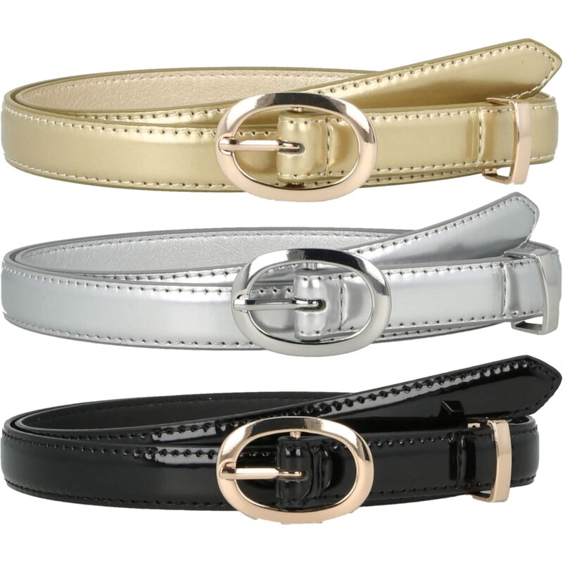 ABOUT YOU Opasky zlatá / čierna / strieborná 67007712