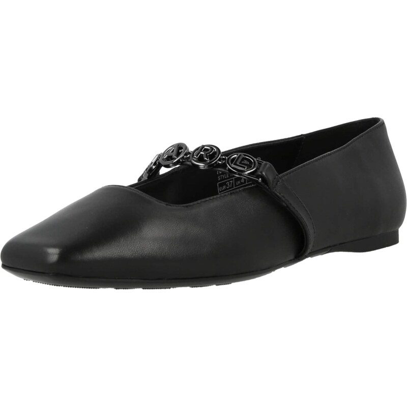Karl Lagerfeld Baleríny čierna 67007741