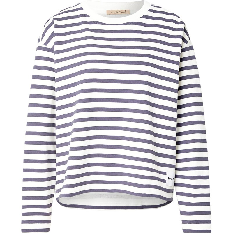 Smith&Soul Tričko námornícka modrá / biela 67007823