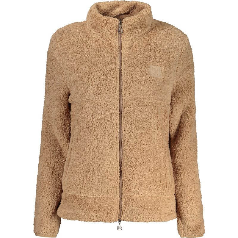 Športová Dámska Mikina so zipsom LAURA BIAGIOTTI Hnedá 68243534