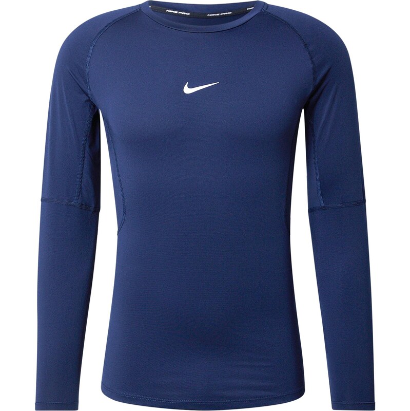 NIKE Funkčné tričko Pro námornícka modrá / biela 67015538
