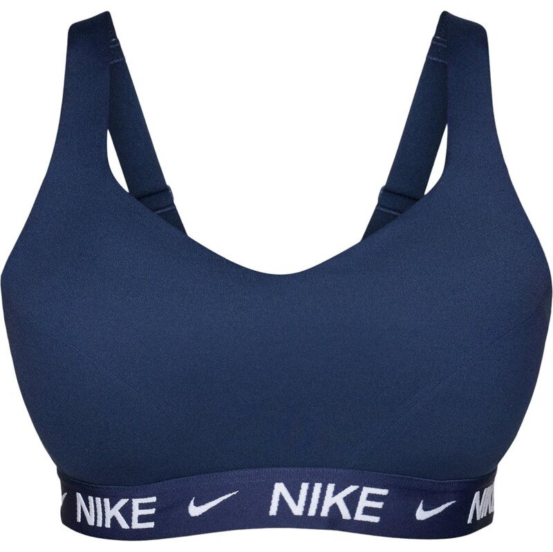 NIKE Športová podprsenka INDY námornícka modrá / biela 67015559