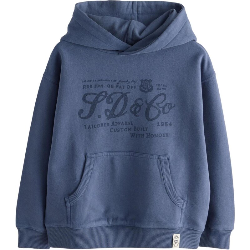 Superdry & Co Mikina námornícka modrá / modrosivá 67015593