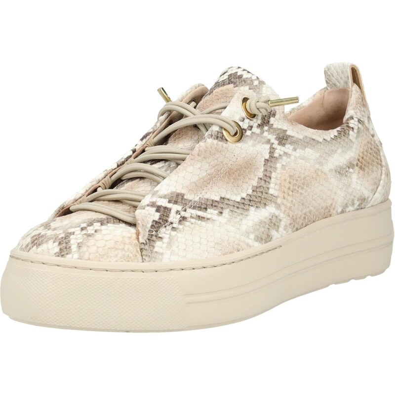 Paul Green Nízke tenisky piesková / tmavobéžová / biela 67015653