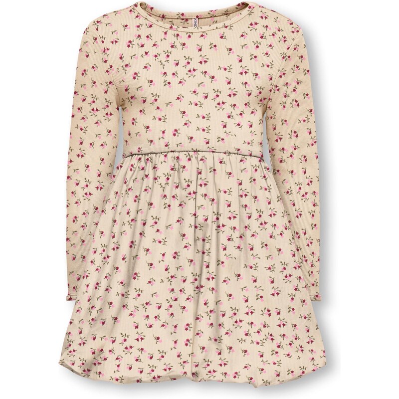 Only Mini Šaty KMGTRINNY béžová / zelená / ružová / tmavoružová 67015659