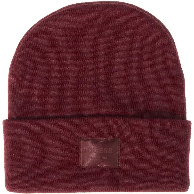 GUESS Čiapky Arnela burgundská 67015797