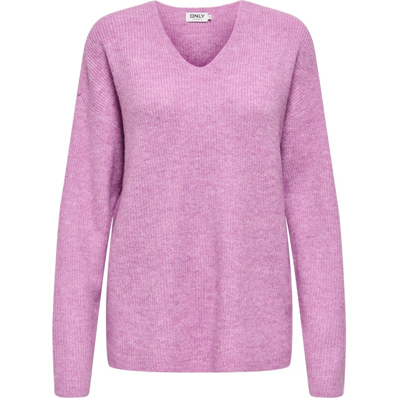 ONLY Sveter ONLCAMILLA orchideová 67015812