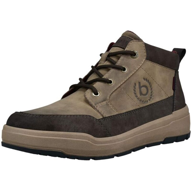 bugatti Šnurovacie čižmy hnedá / tmavohnedá 67015843