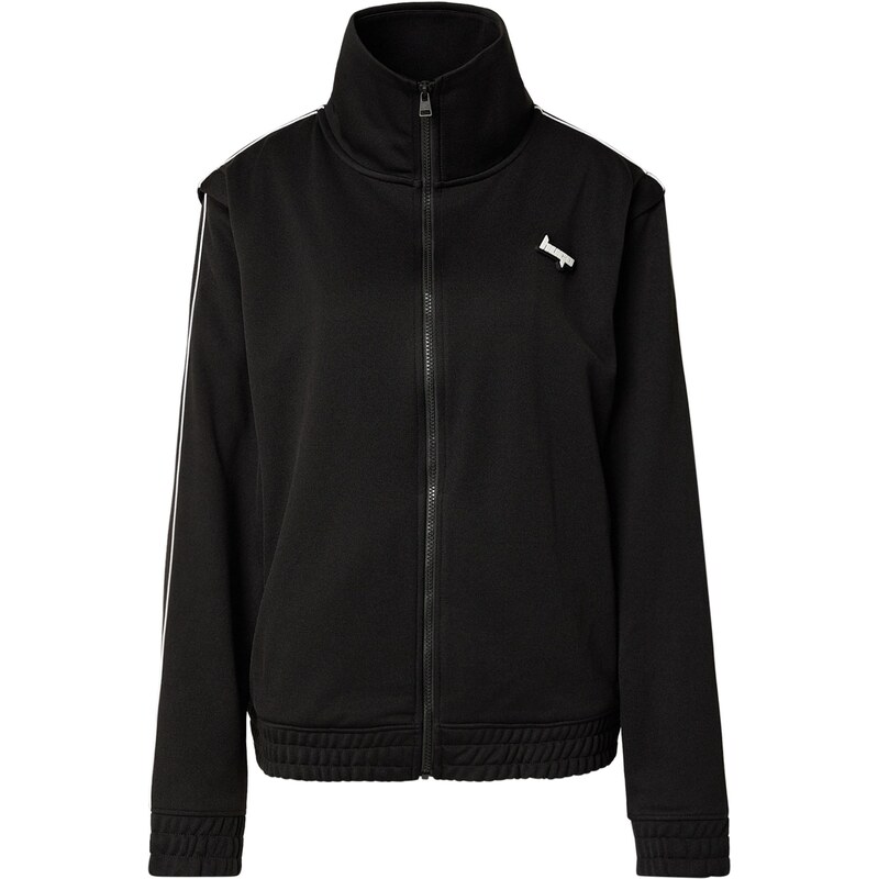 HUGO Tepláková bunda Dateam_B čierna / biela 67015926