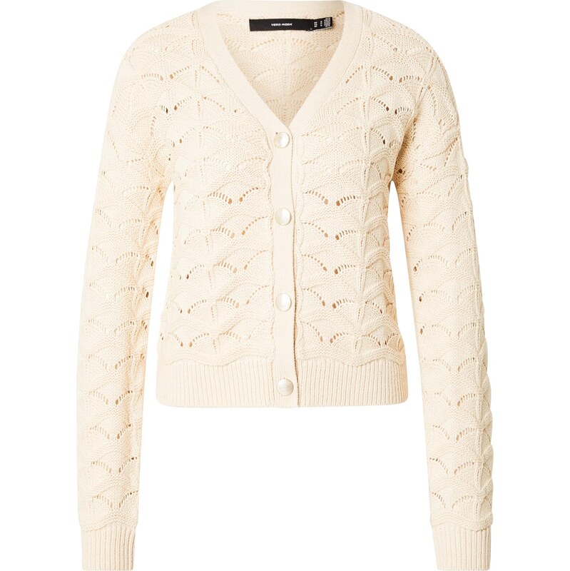 VERO MODA Kardigán VMINDIGO piesková 67015979