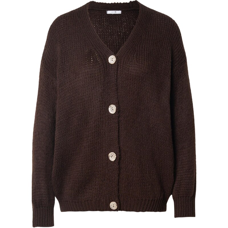 Hailys Kardigán Ke44vina tmavohnedá 67016044