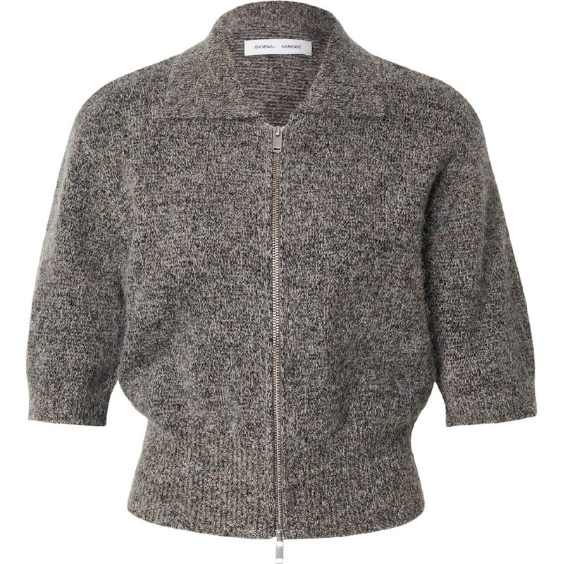 Samsøe Samsøe Kardigán Sakelsie sivá melírovaná 67016084