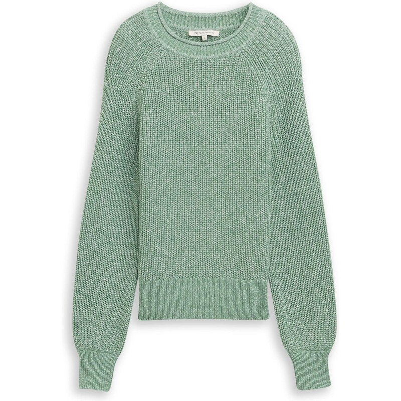 TOM TAILOR DENIM Sveter pastelovo zelená 67021216