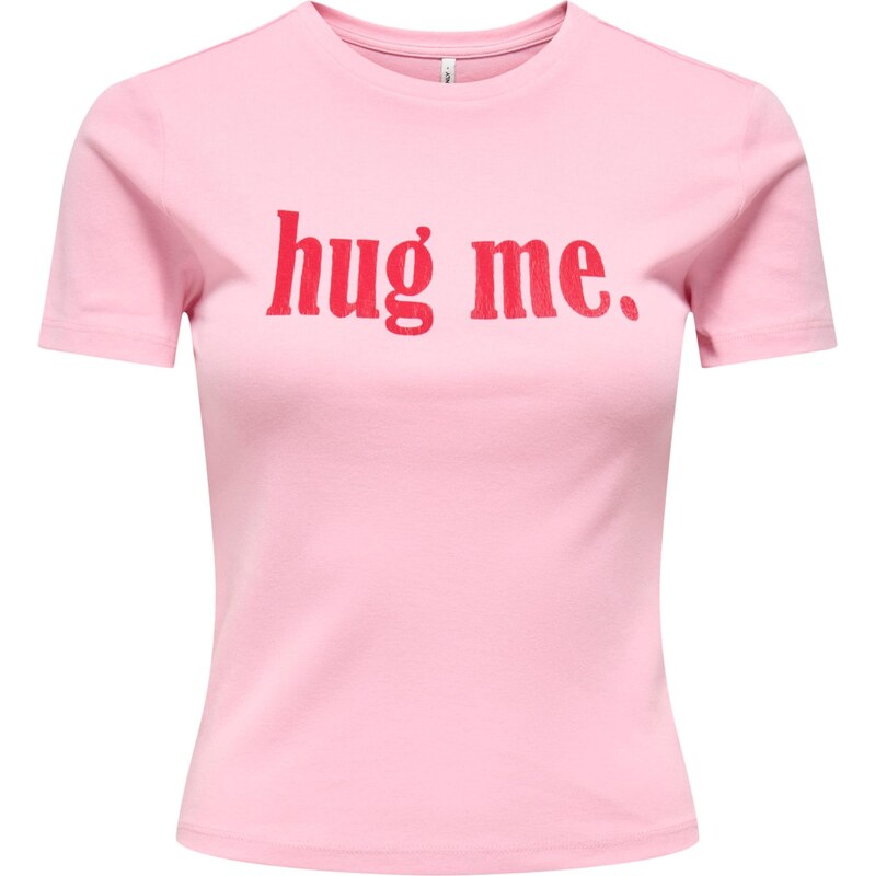 ONLY Tričko ONLKIRA fuksia / ružová 67021242