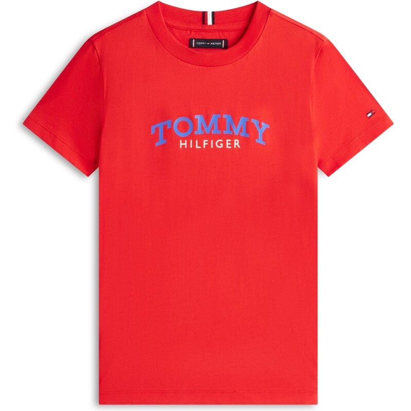 TOMMY HILFIGER Tričko kráľovská modrá / červená / biela 67021285