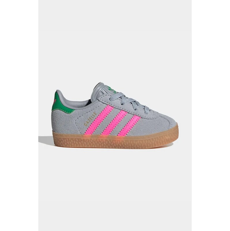 Detské semišové tenisky adidas Originals GAZELLE 67024521