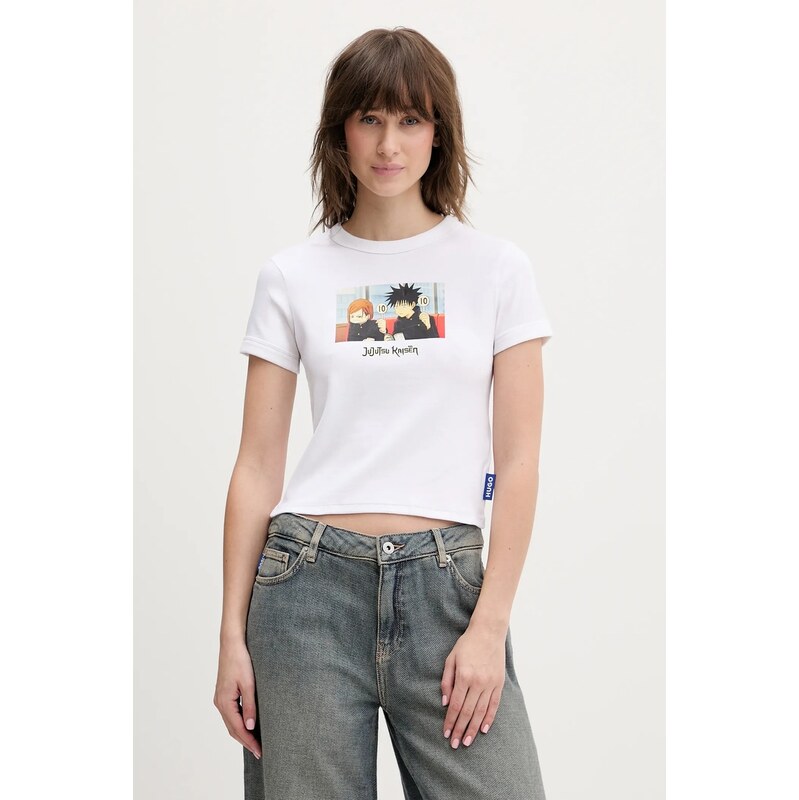 Semišové členkové topánky Hugo Blue HUGO x Jujutsu Kaisen 67030202