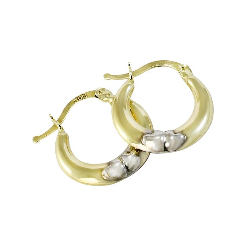 Zlaté náušnice Glare 992 67024580