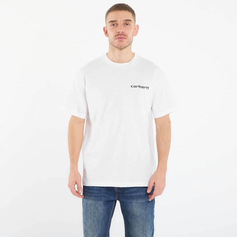 Tričko Carhartt WIP S/S Archive Script T-Shirt UNISEX White M 67024919