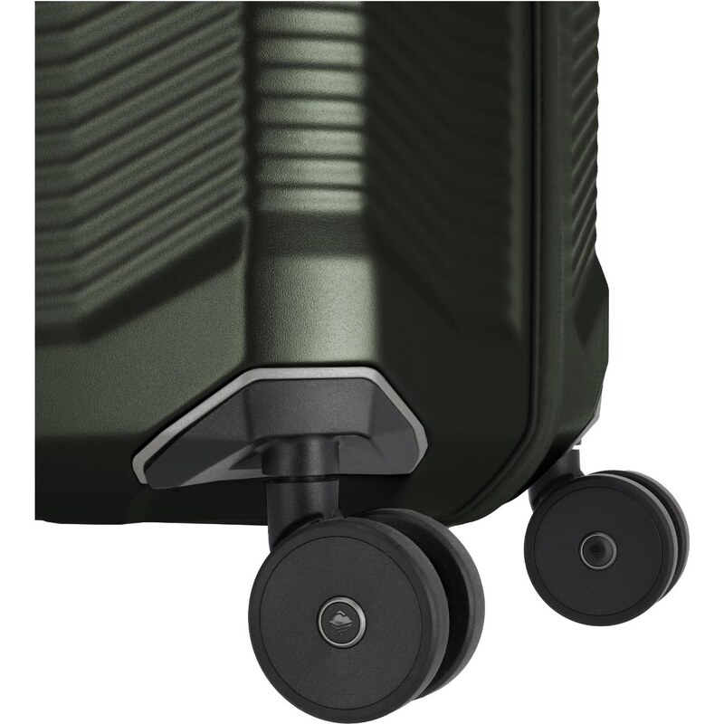 Veľký škrupinový kufor Travelite MillenniumPine Green 67025988